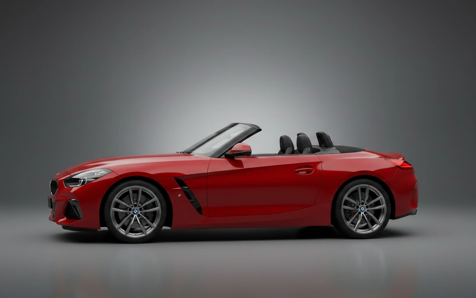 BMW Z4 Red 2022 — exterior rear view