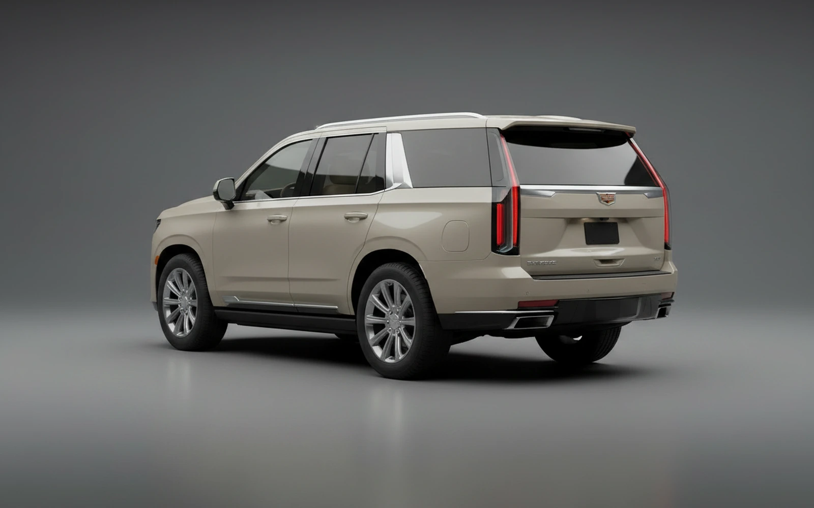 Cadillac Escalade Beige 2025 — interior dashboard