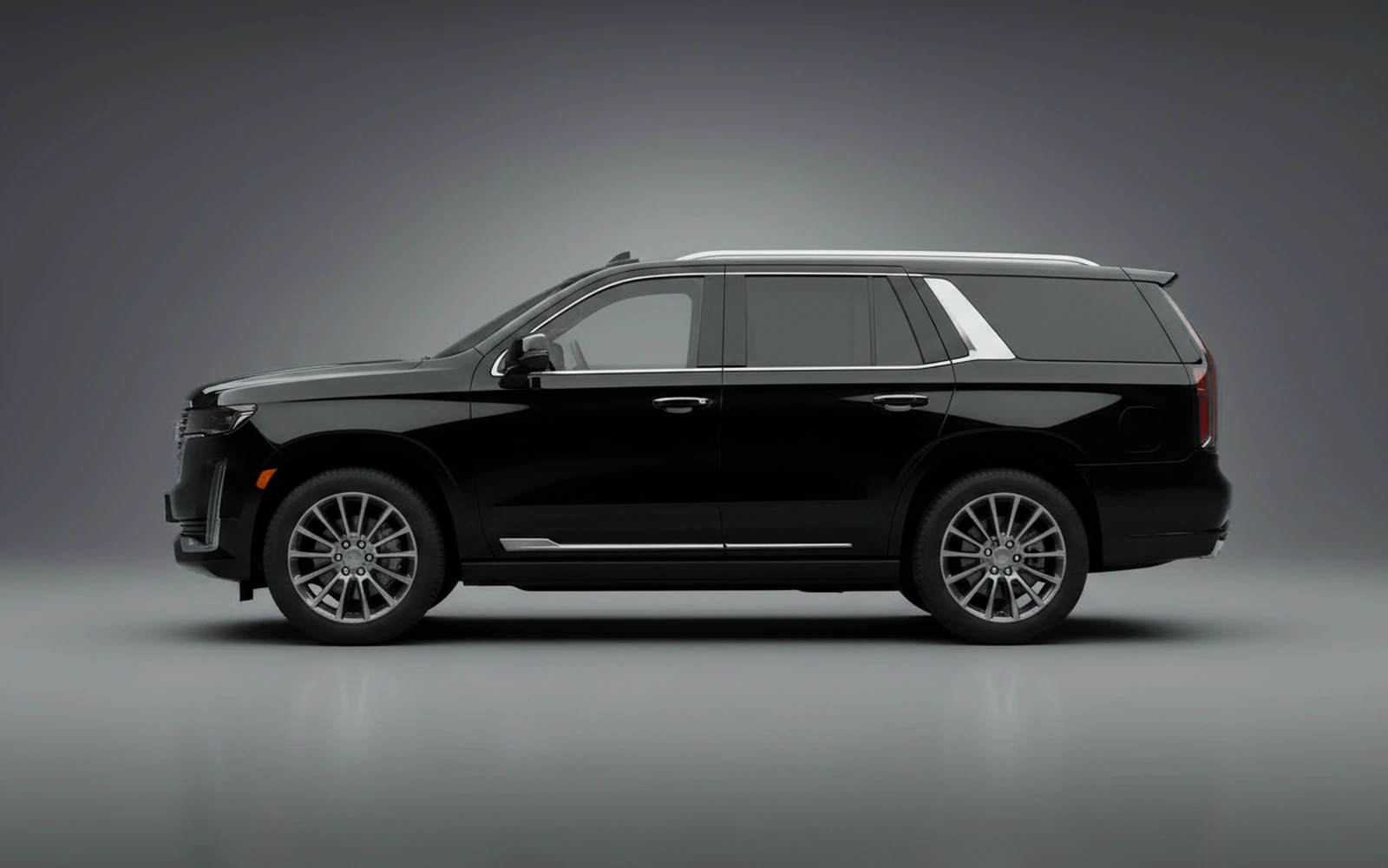 Cadillac Escalade ESV Black 2022 — exterior rear view