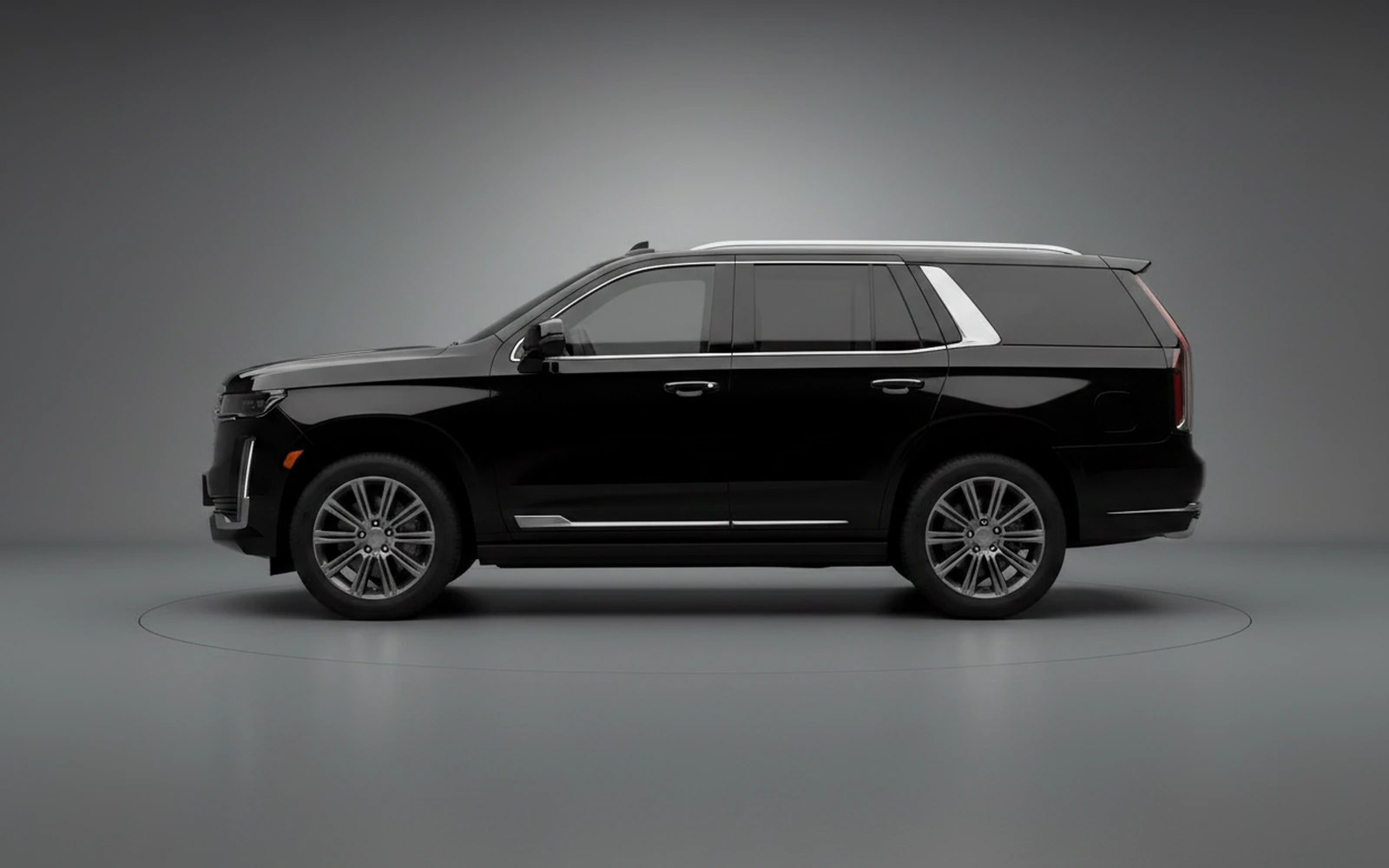Cadillac Escalade Black 2023 — exterior rear view