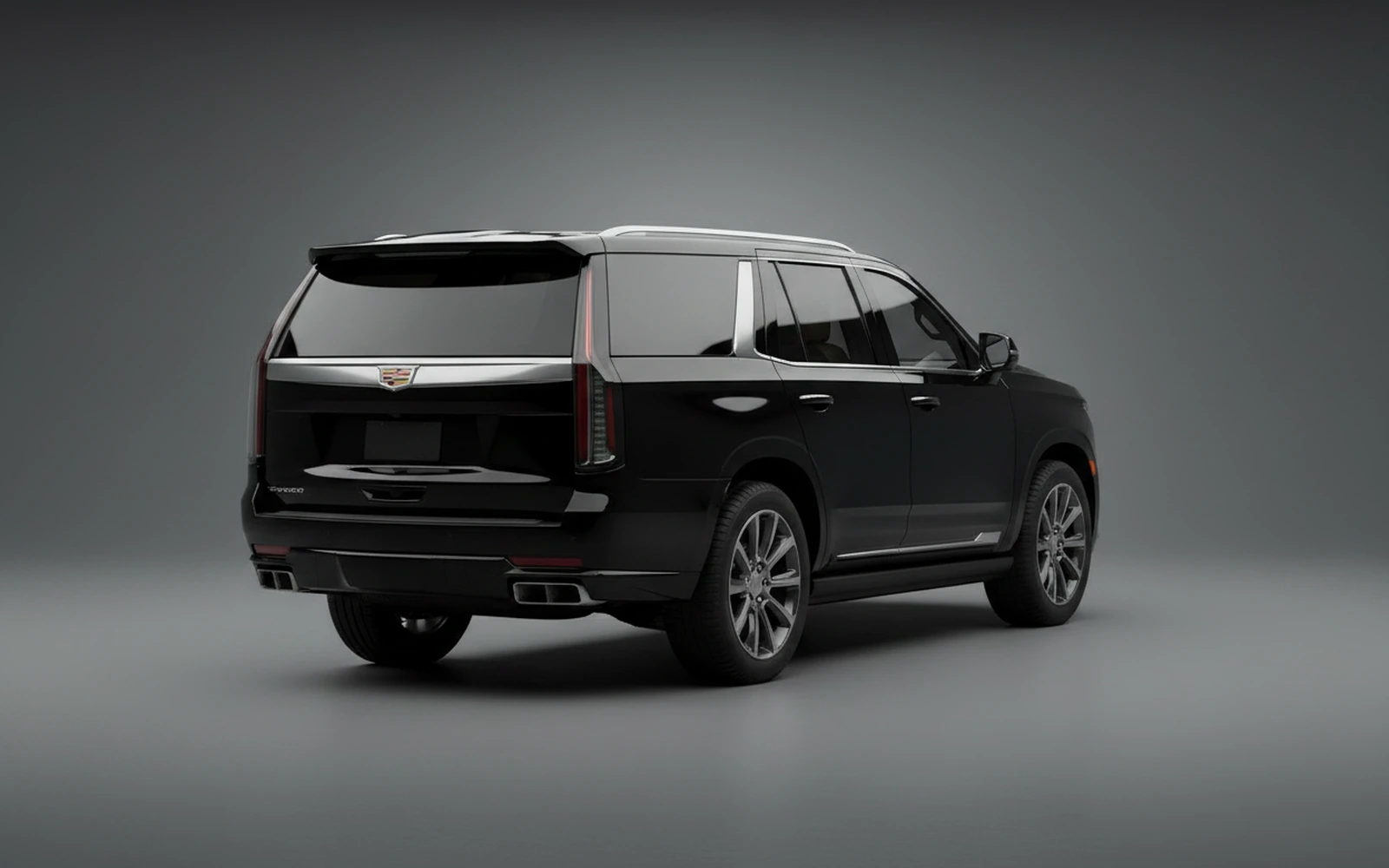 Cadillac Escalade Black 2023 — interior dashboard