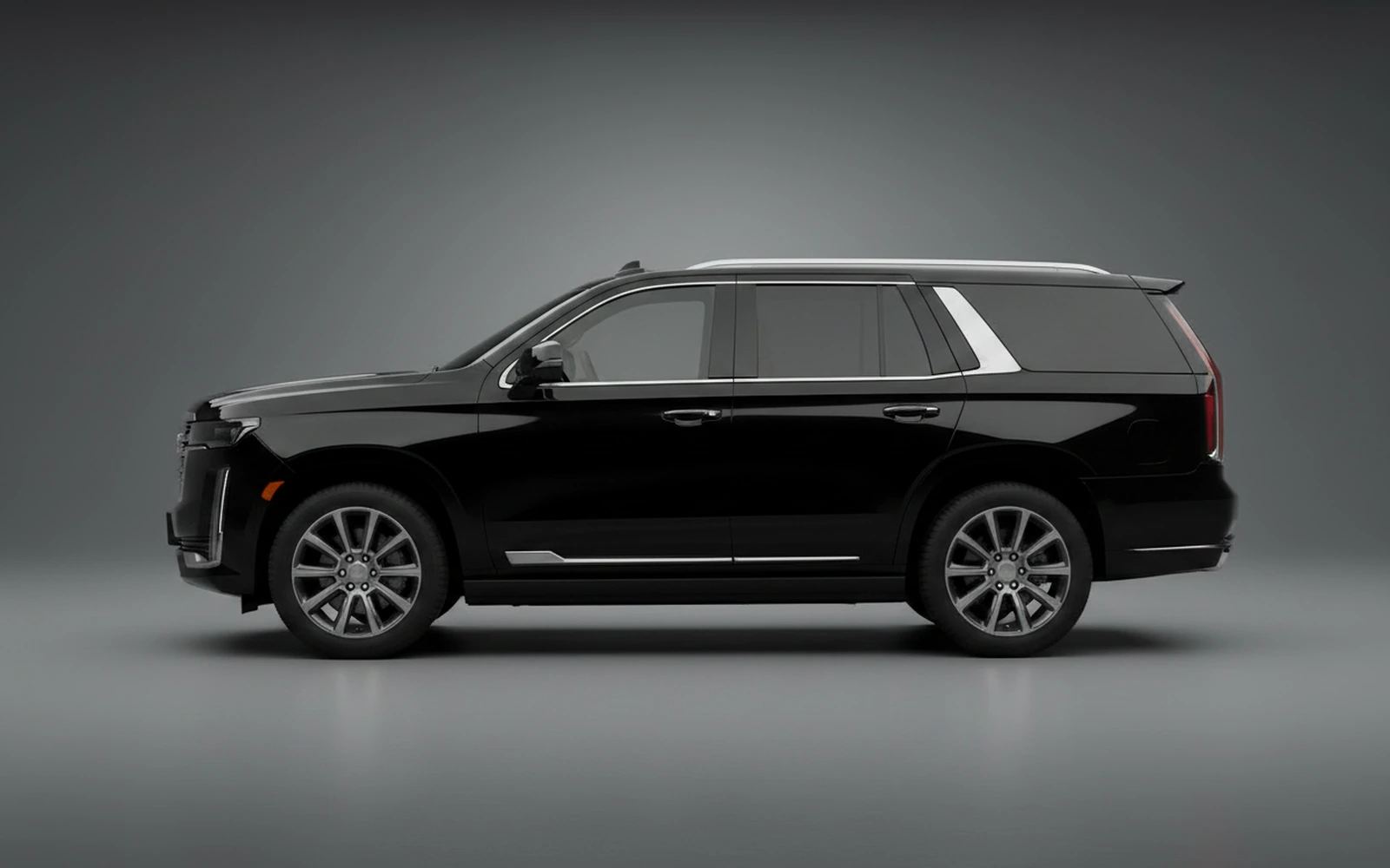 Cadillac Escalade Black 2023 — exterior rear view