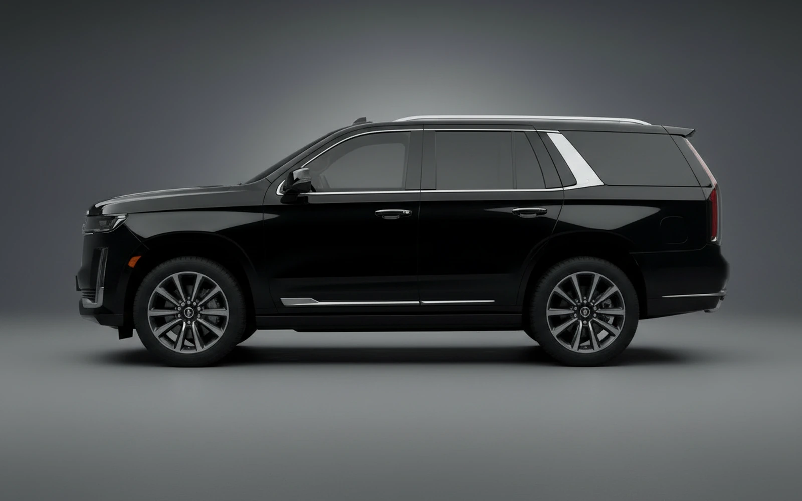Cadillac Escalade Black 2023 — exterior rear view