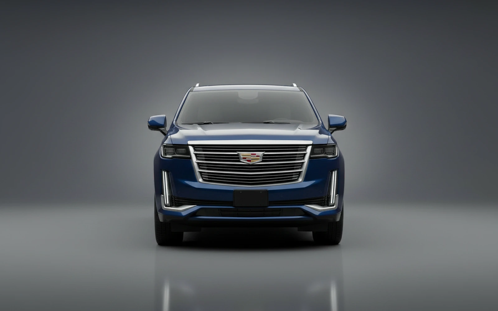 Cadillac Escalade Blue 2024 — exterior side view
