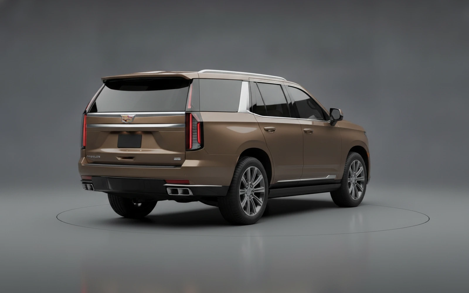 Cadillac Escalade Bronze 2025 — interior dashboard