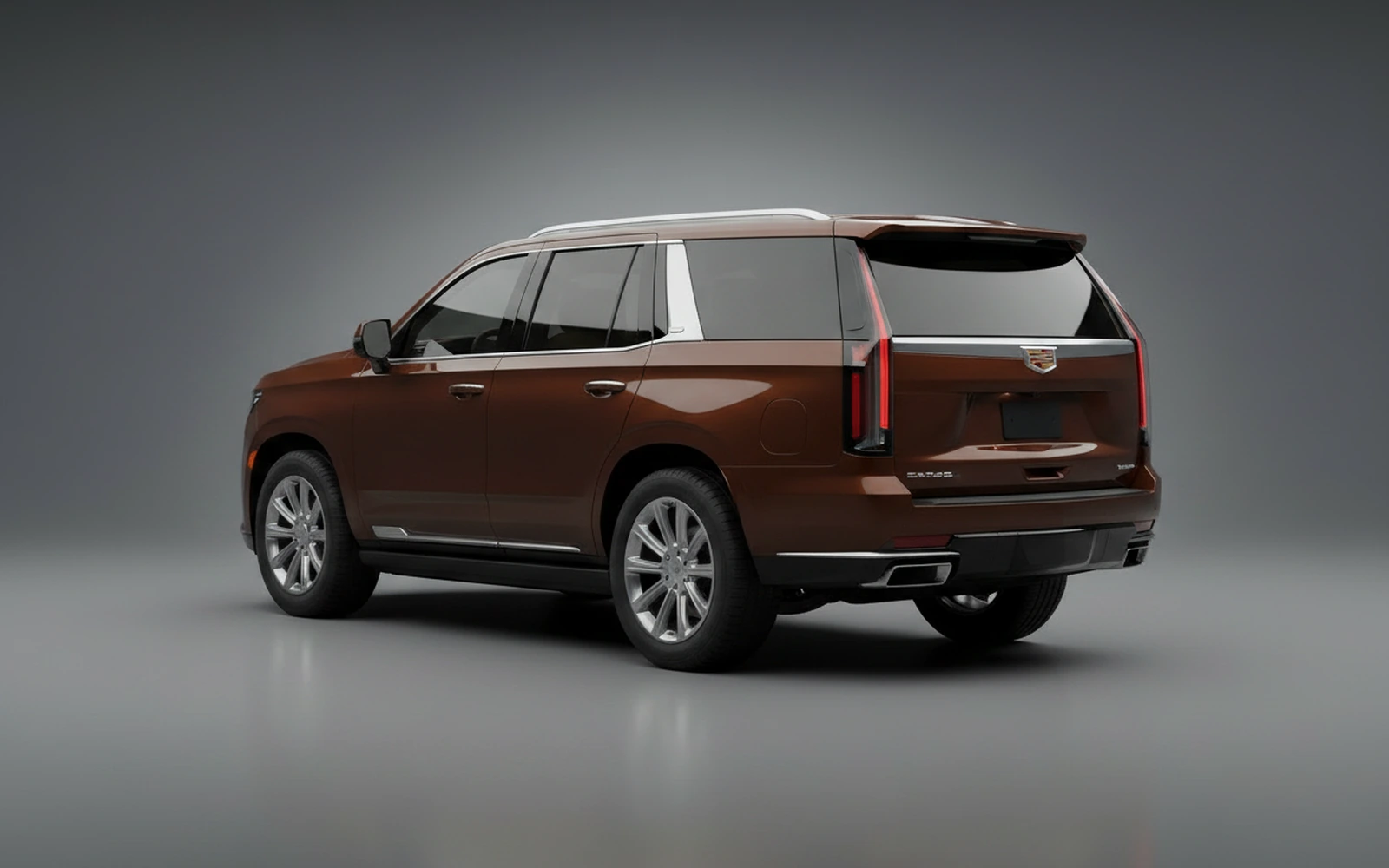 Cadillac Escalade Brown 2024 — interior dashboard