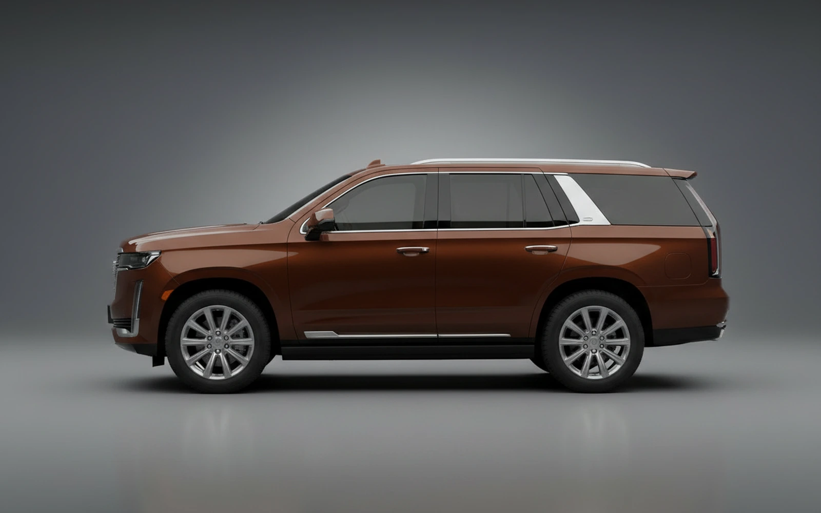 Cadillac Escalade Brown 2024 — exterior rear view