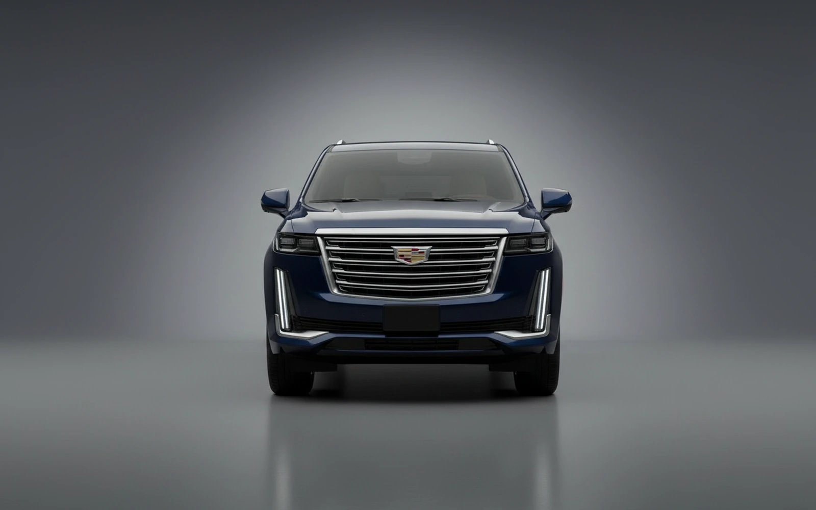 Cadillac Escalade Dark-blue 2024 — exterior side view