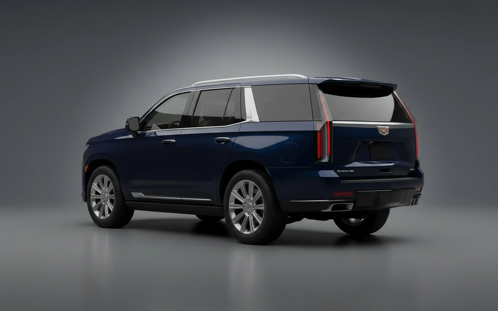 Cadillac Escalade Dark-blue 2024 — interior dashboard