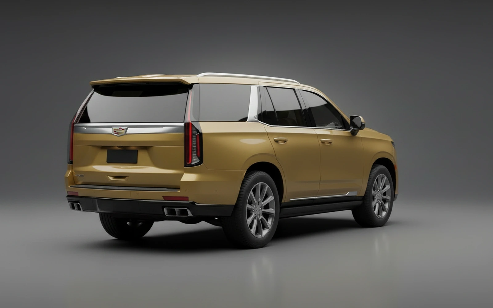 Cadillac Escalade Dorado 2025 — interior dashboard