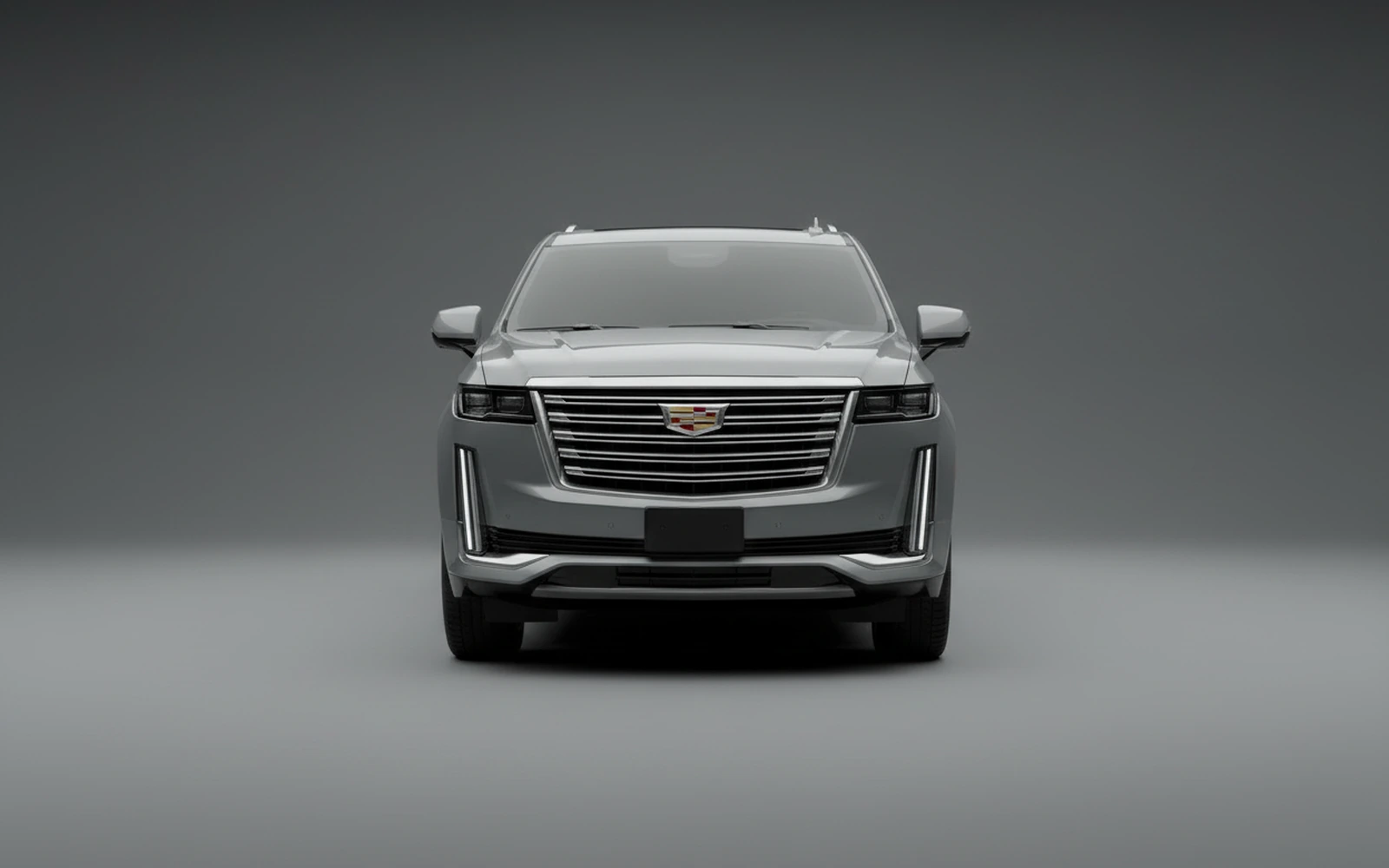Cadillac Escalade Grey 2024 — exterior side view