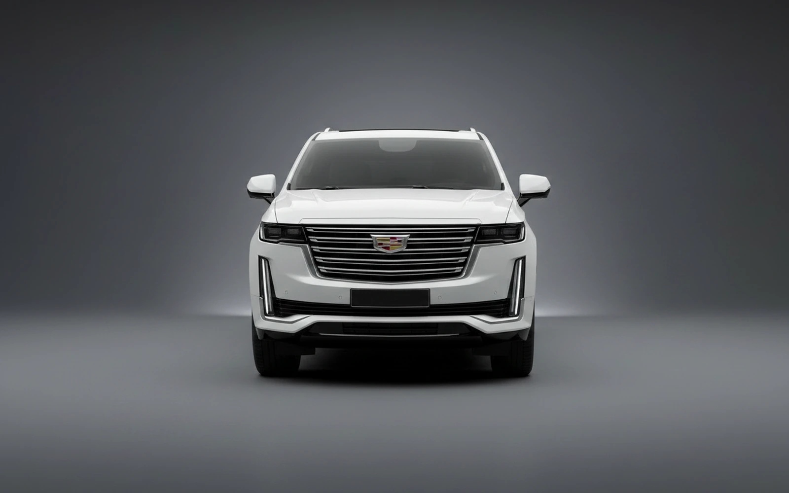 Cadillac Escalade White 2025 — exterior side view