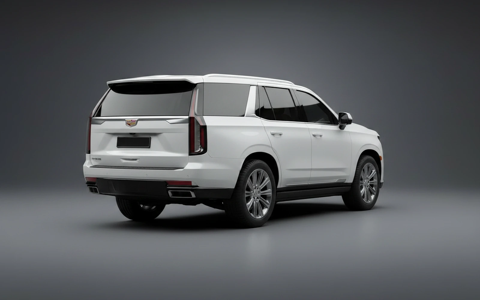 Cadillac Escalade White 2025 — interior dashboard