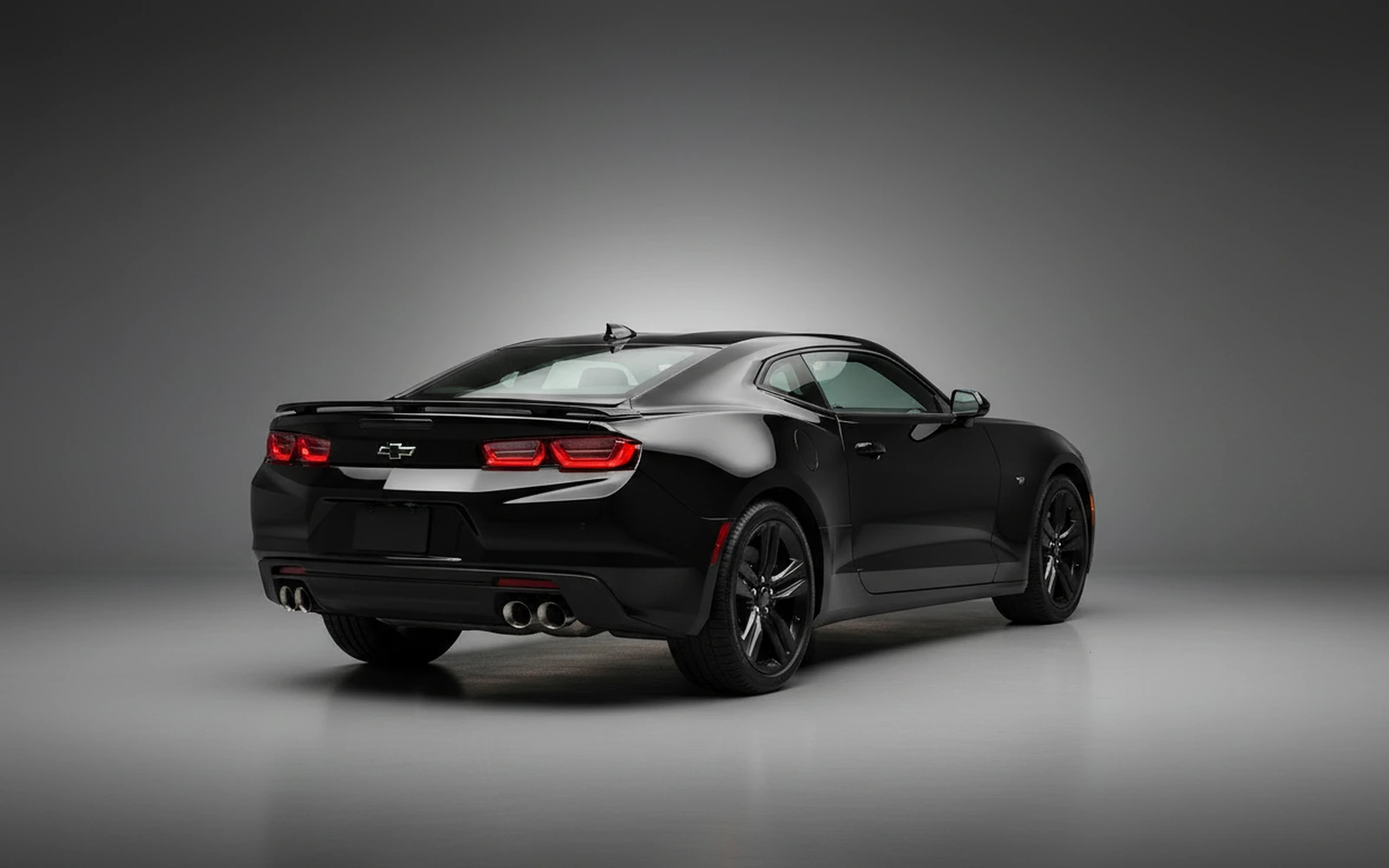 Chevrolet Camaro Black 2023 — interior dashboard