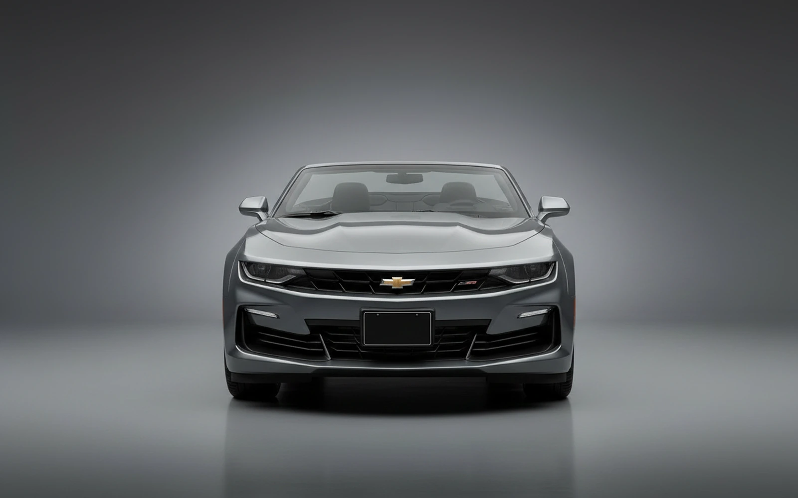 Chevrolet Camaro Convertible Grey 2024 — exterior side view