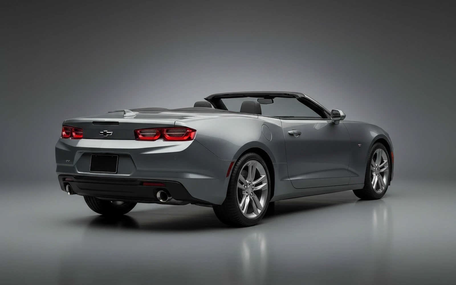 Chevrolet Camaro Convertible Grey 2024 — interior dashboard