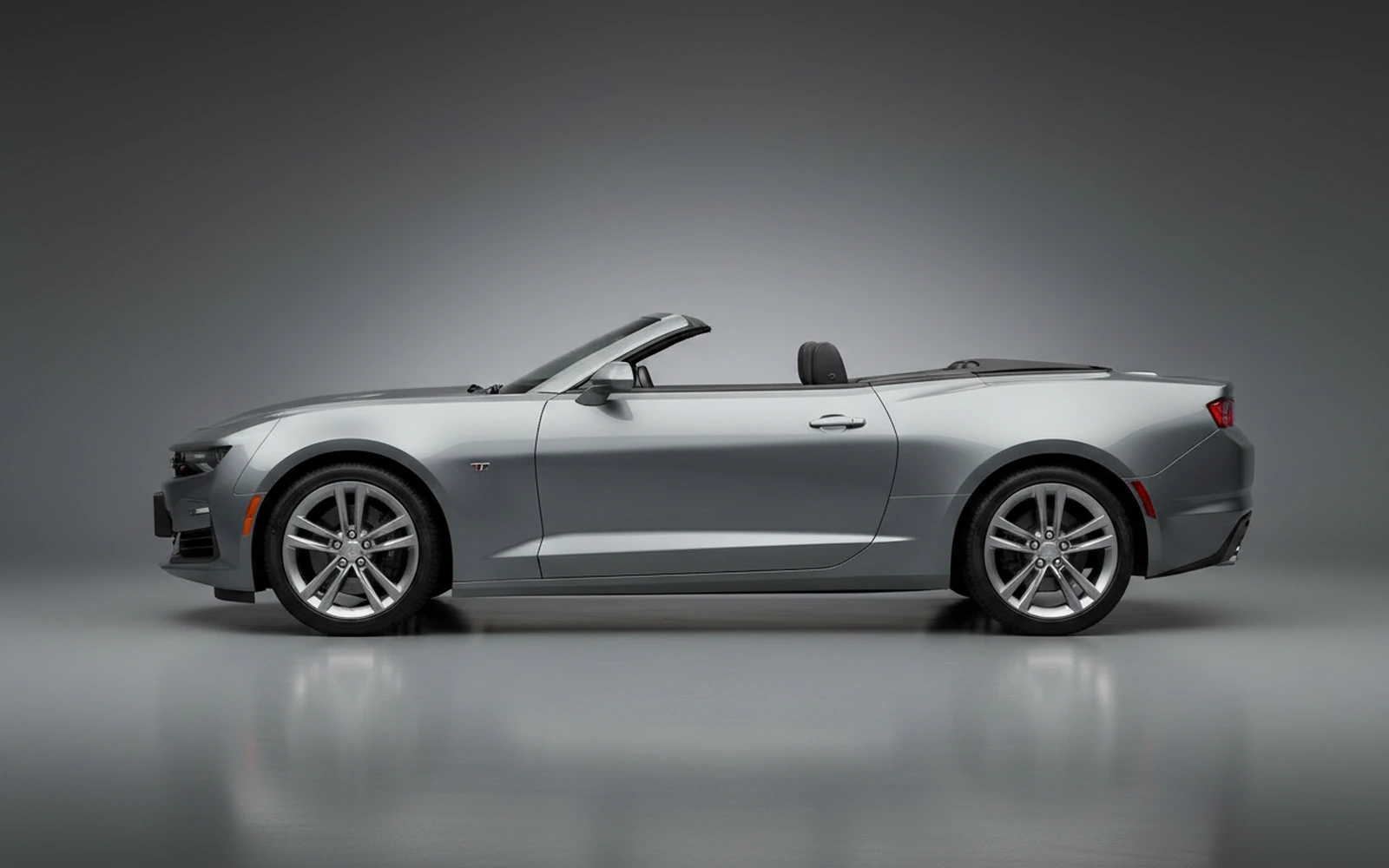 Chevrolet Camaro Convertible Grey 2024 — exterior rear view