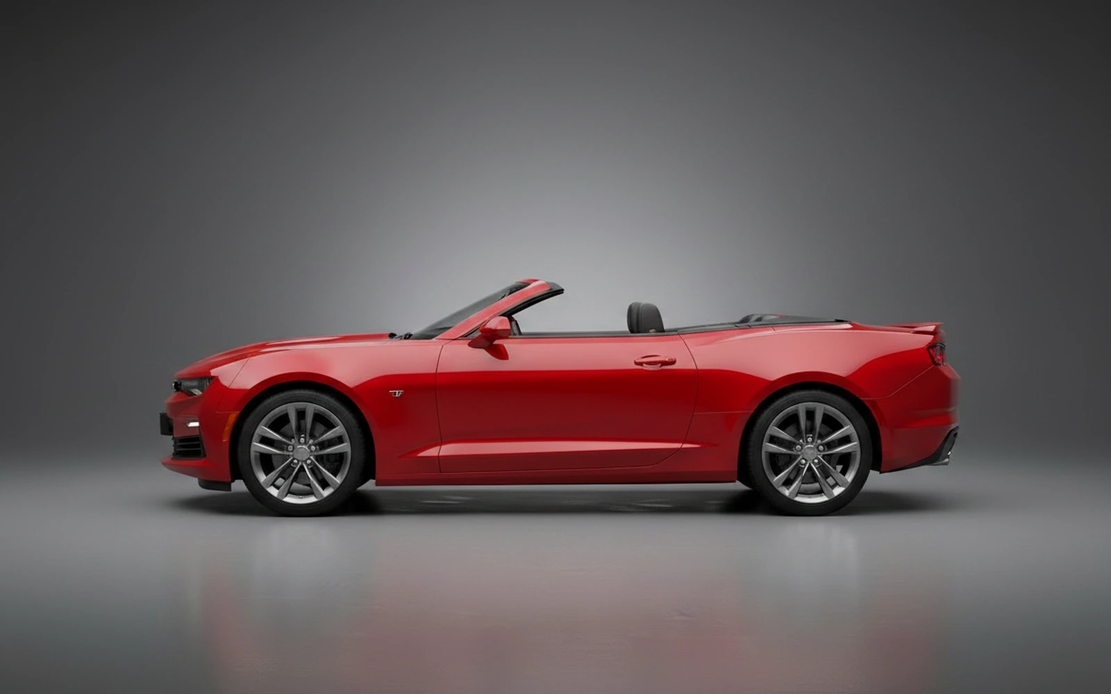 Chevrolet Camaro Convertible Red 2023 — exterior rear view
