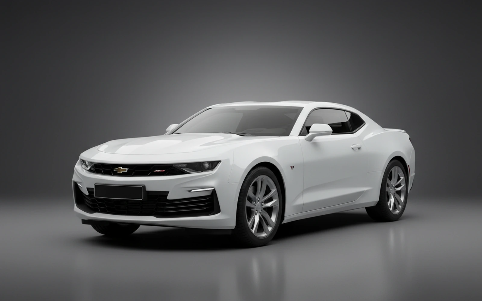 Chevrolet Camaro White 2023 for rent in Miami — exterior front view