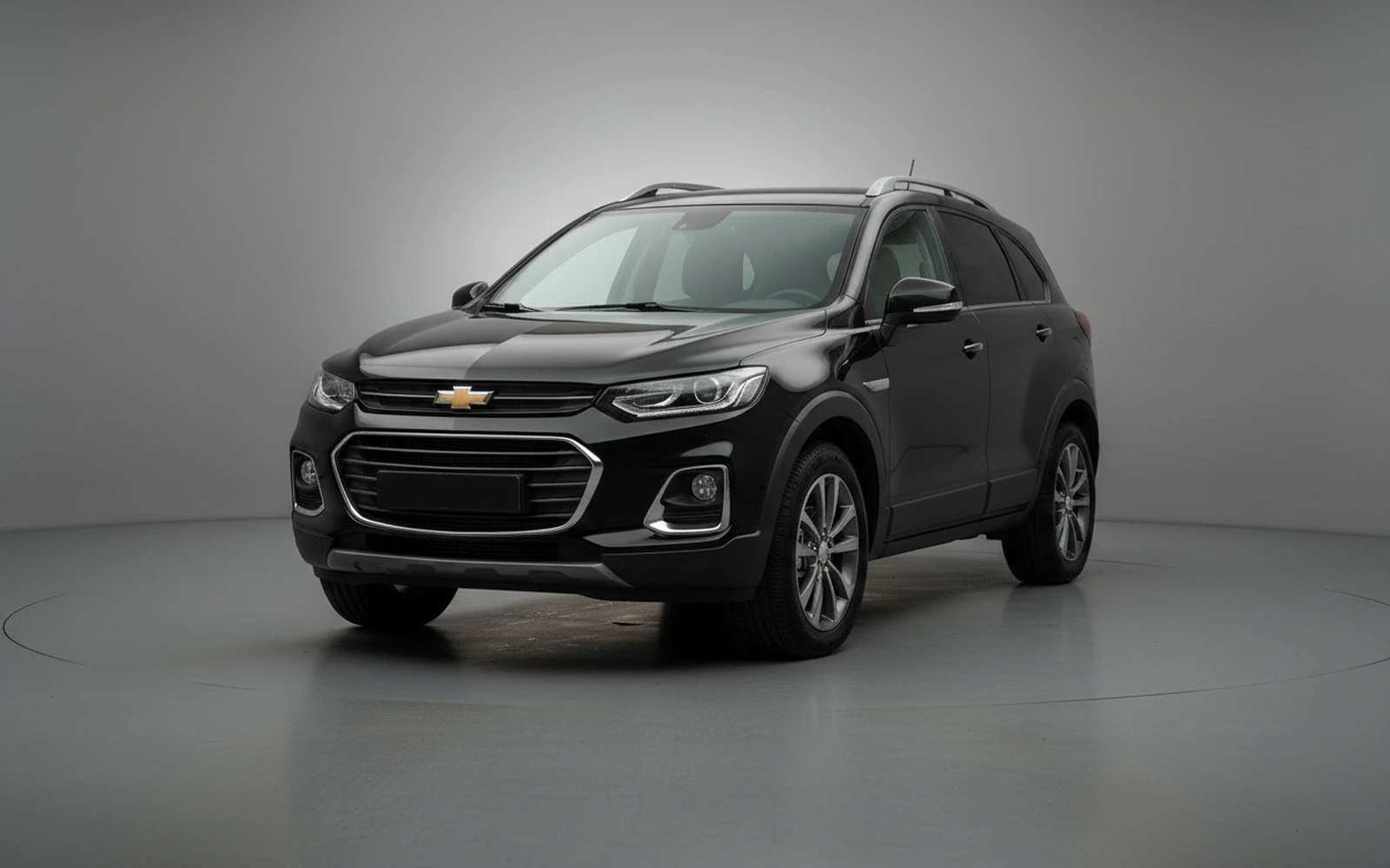 Chevrolet Captiva Black 2023 — exterior side view