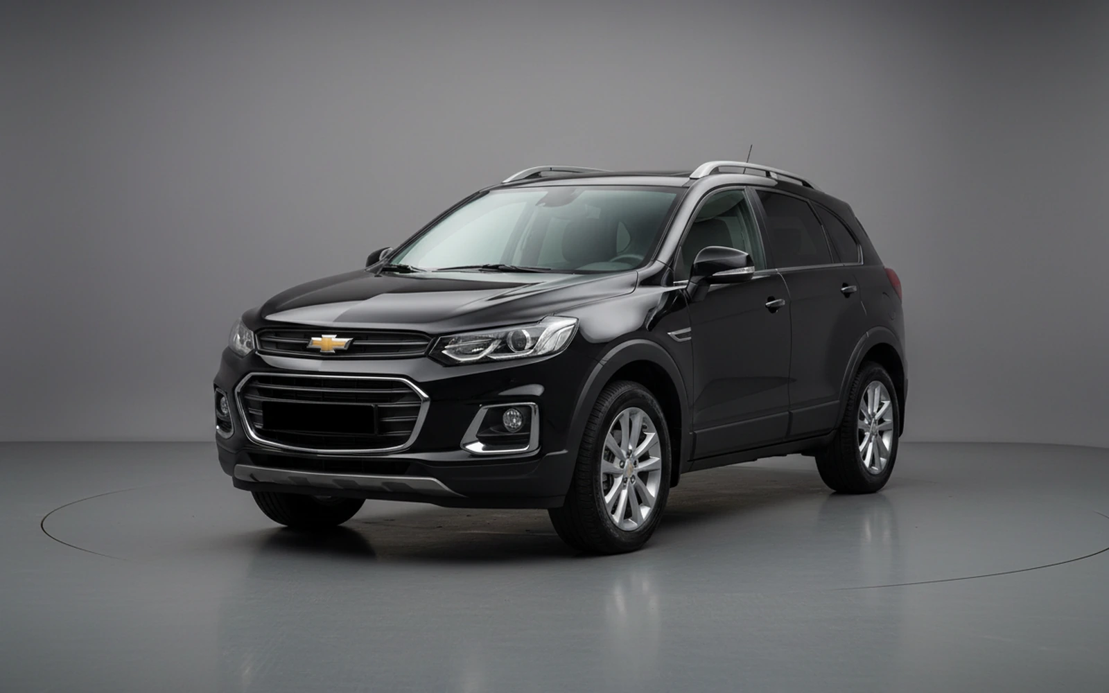Chevrolet Captiva Black 2023 for rent in Miami — exterior photo