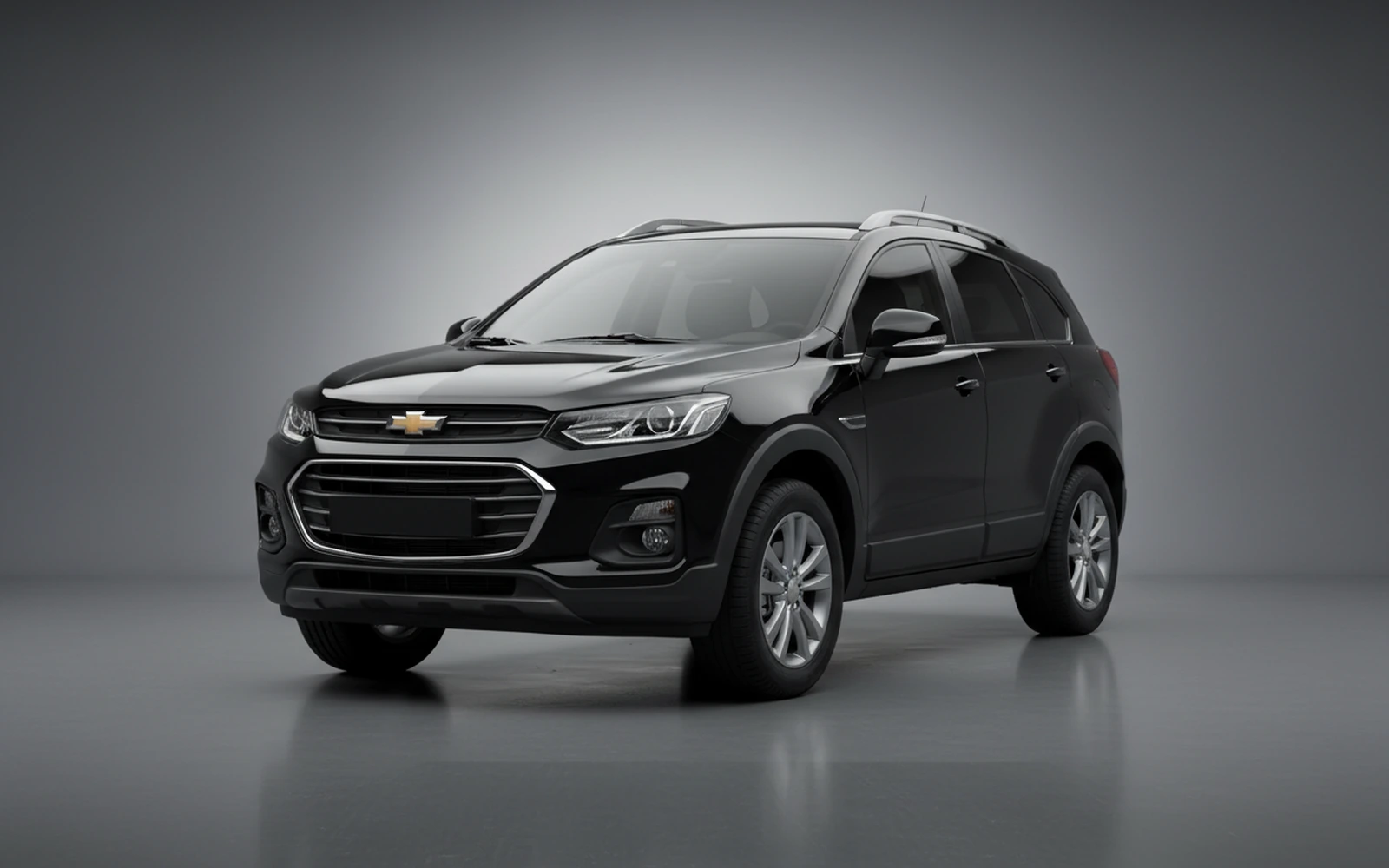 Chevrolet Captiva Black 2023 for rent in Miami — exterior photo