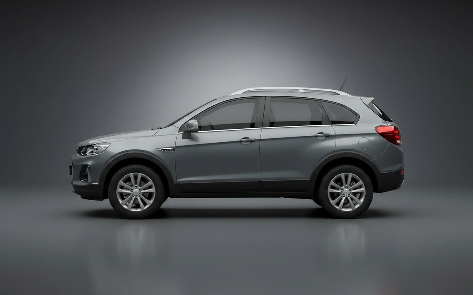 Chevrolet Captiva 7-Seater Grey 2024 — exterior rear view