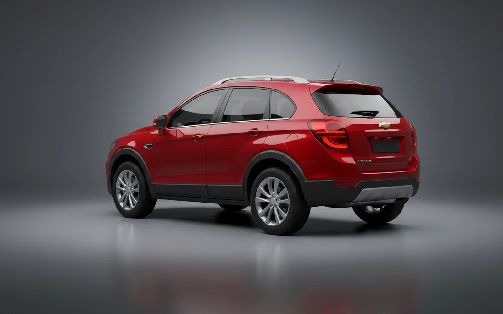 Chevrolet Captiva Red 2025 — interior dashboard