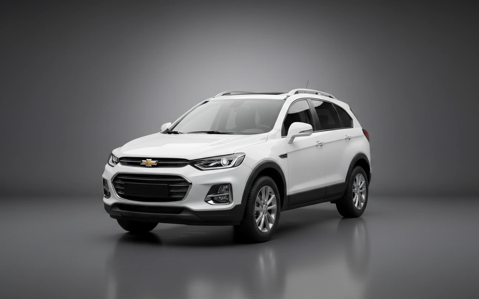 Chevrolet Captiva White 2026 for rent in Miami — exterior photo