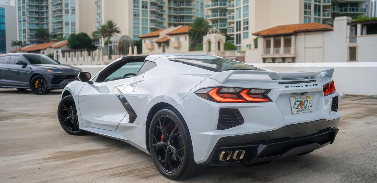 Chevrolet Corvette Stingray Black 2023 — interior dashboard