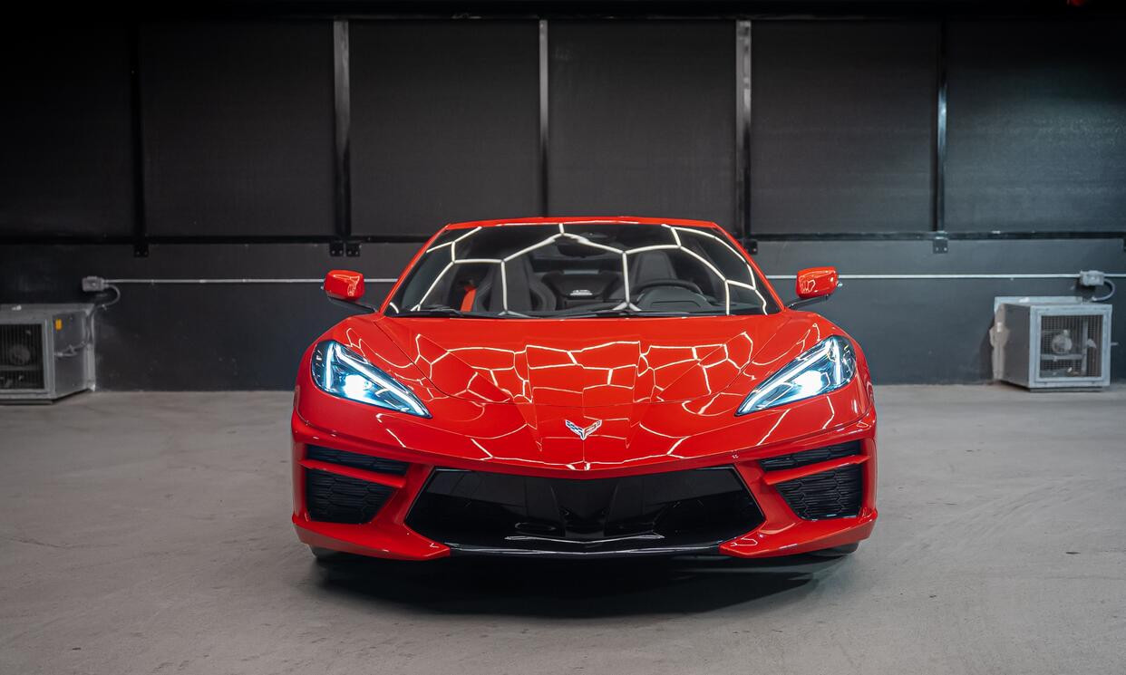 Chevrolet Corvette Stingray Red 2024 — photo 6