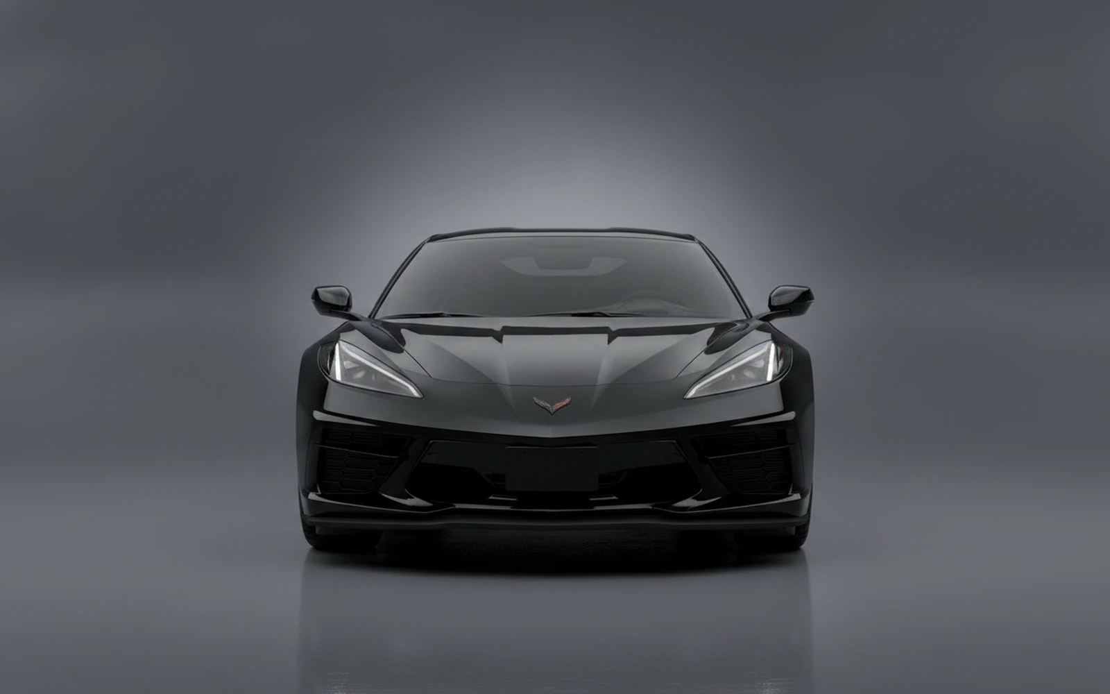 Chevrolet Corvette Z06 Black 2022 — exterior side view