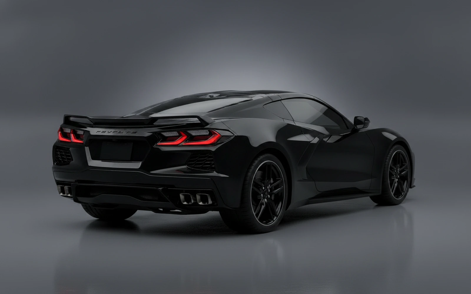 Chevrolet Corvette Z06 Black 2022 — interior dashboard