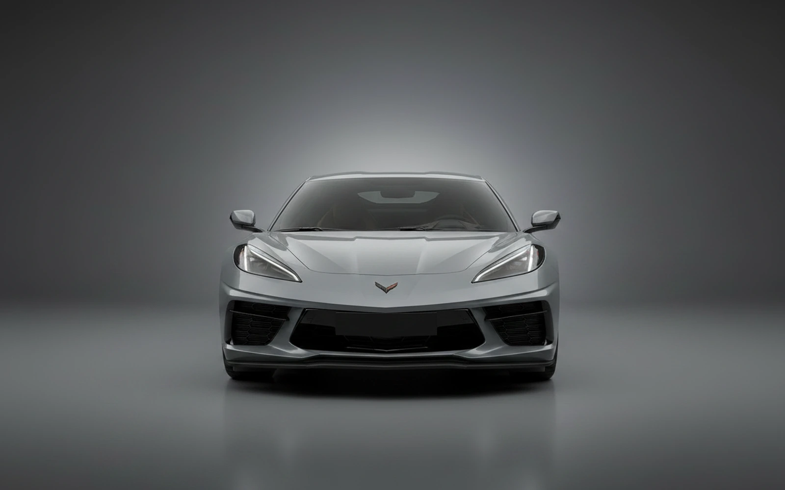 Chevrolet Corvette Z06 Gris 2022 — exterior side view
