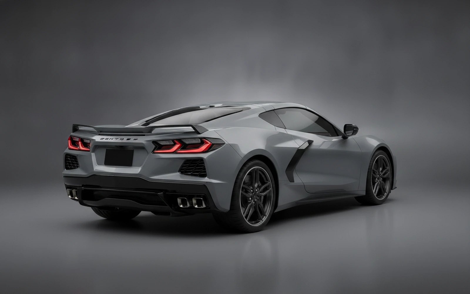 Chevrolet Corvette Z06 Gris 2022 — interior dashboard