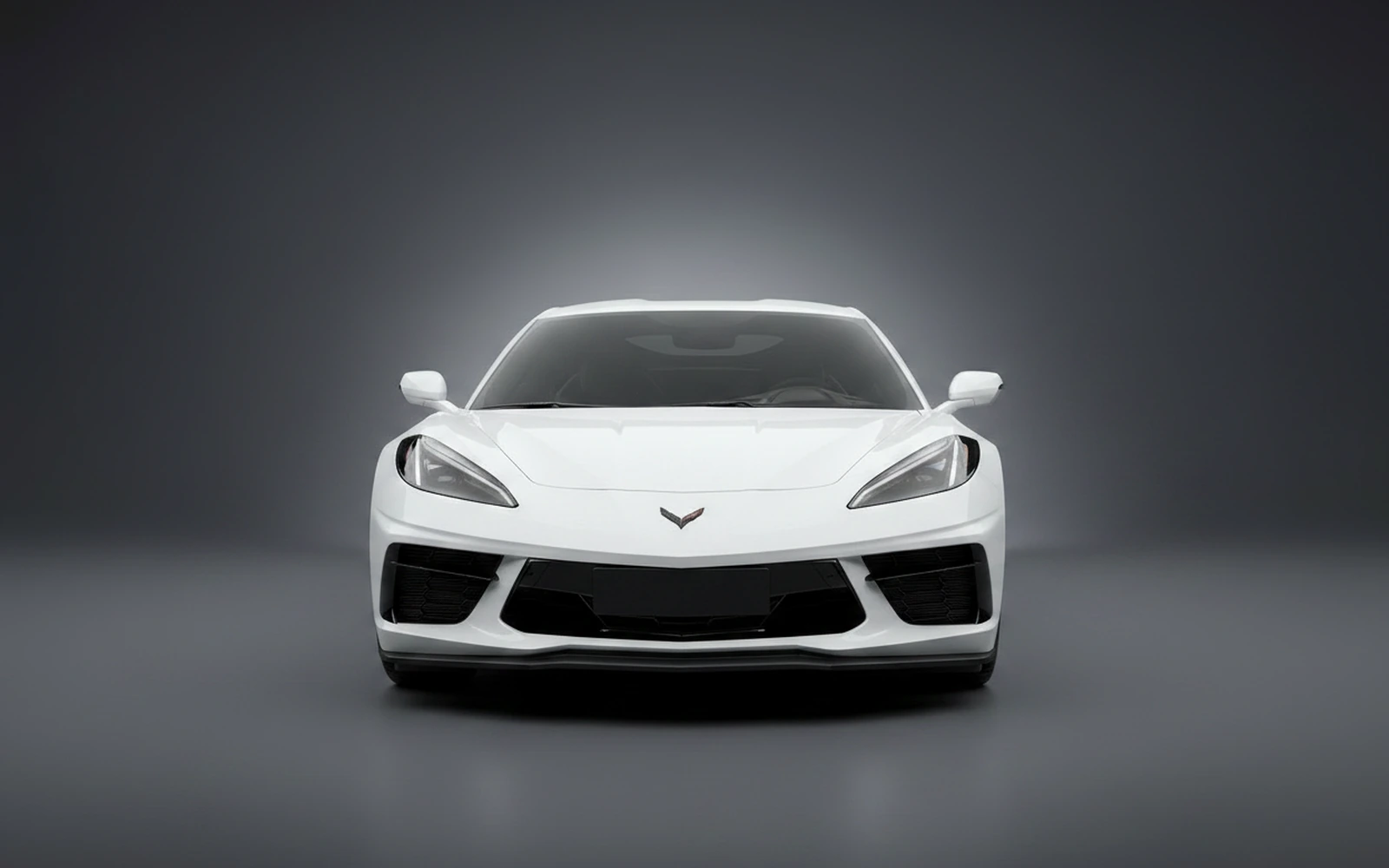 Chevrolet Corvette Z06 White 2022 — exterior side view