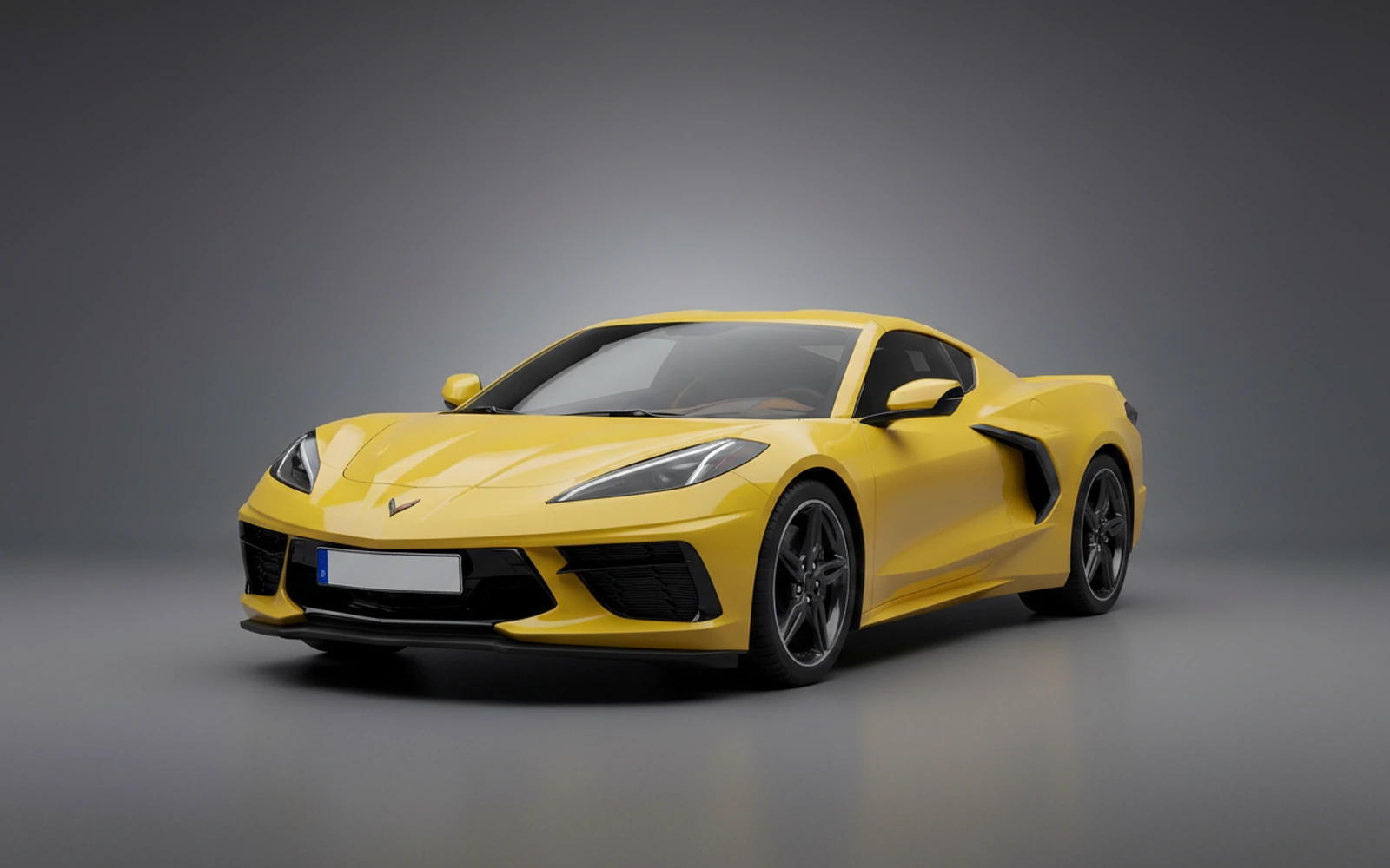 Chevrolet Corvette C8 R Edition Yellow 2021 for rent in Miami — exterior photo