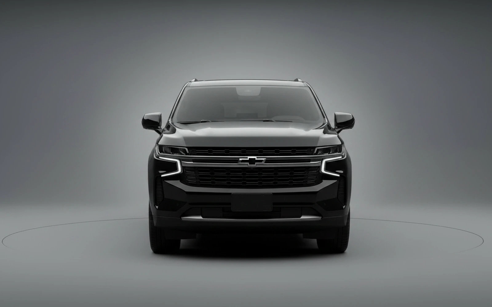 Chevrolet Suburban Black 2024 — exterior side view