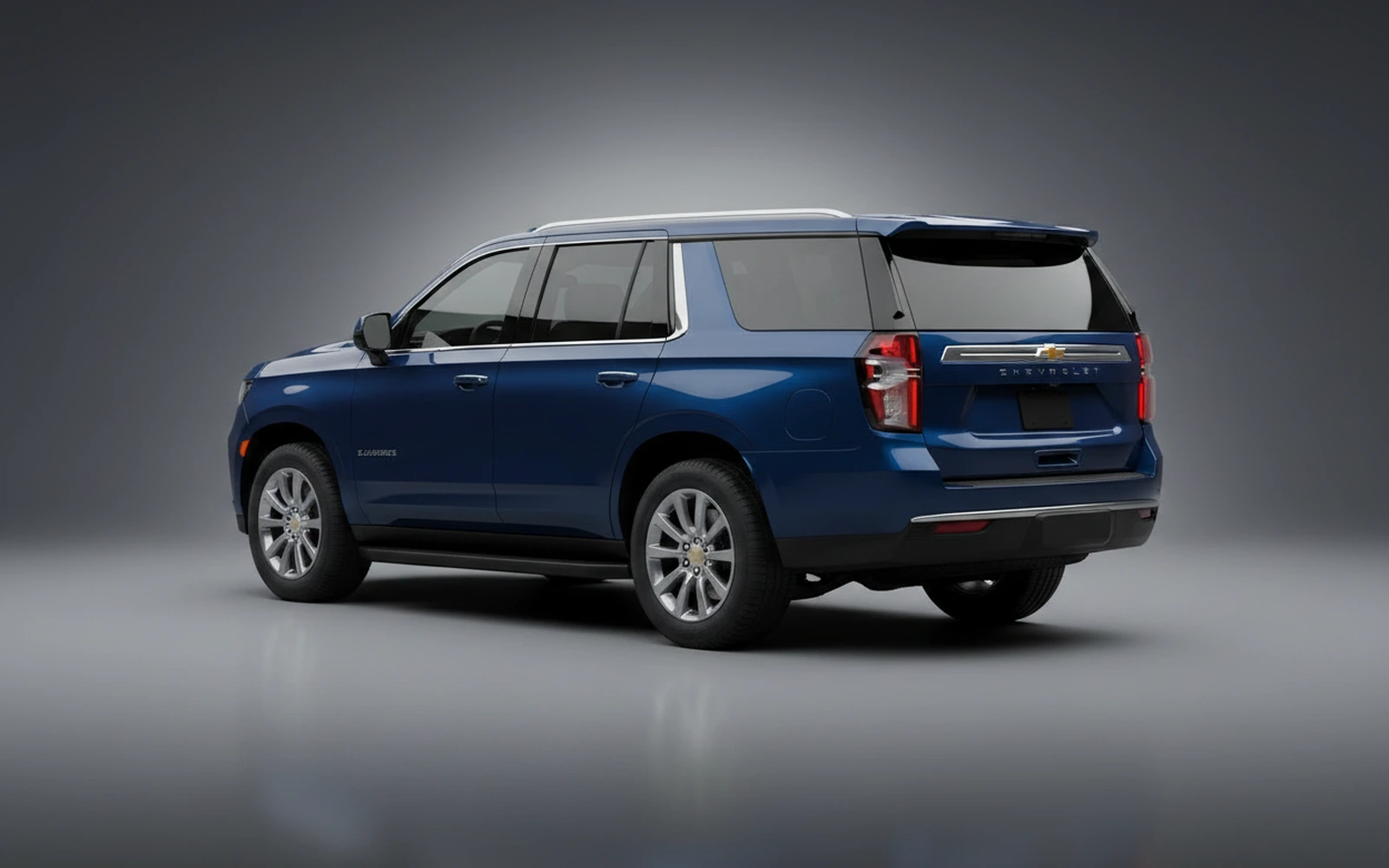 Chevrolet Suburban Blue 2025 — interior dashboard