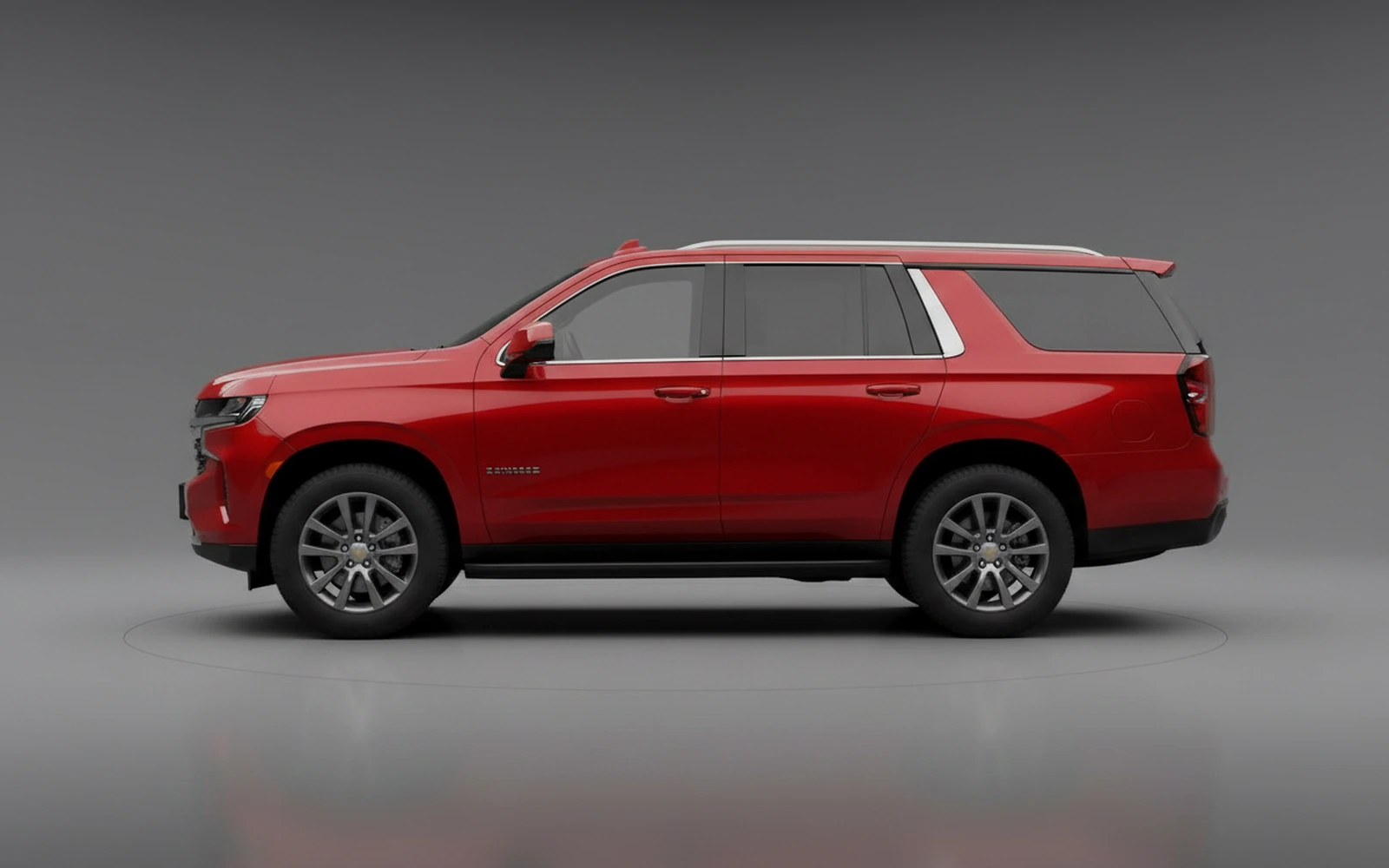 Chevrolet Suburban Red 2024 — exterior rear view