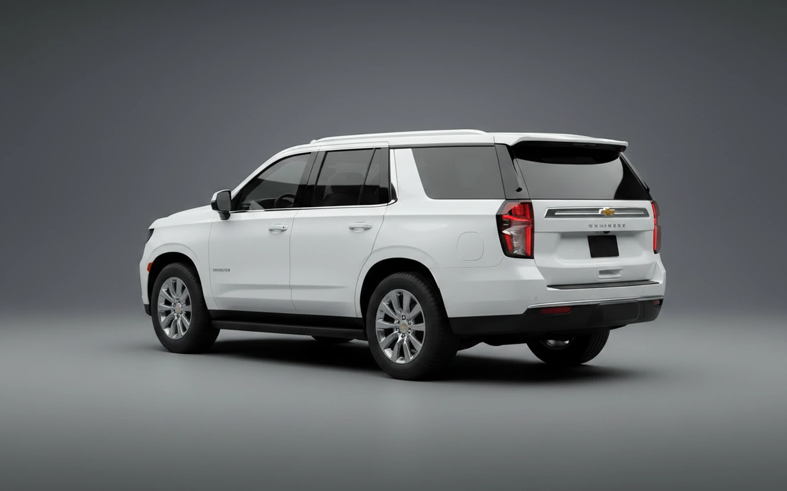 Chevrolet Suburban White 2025 — interior dashboard
