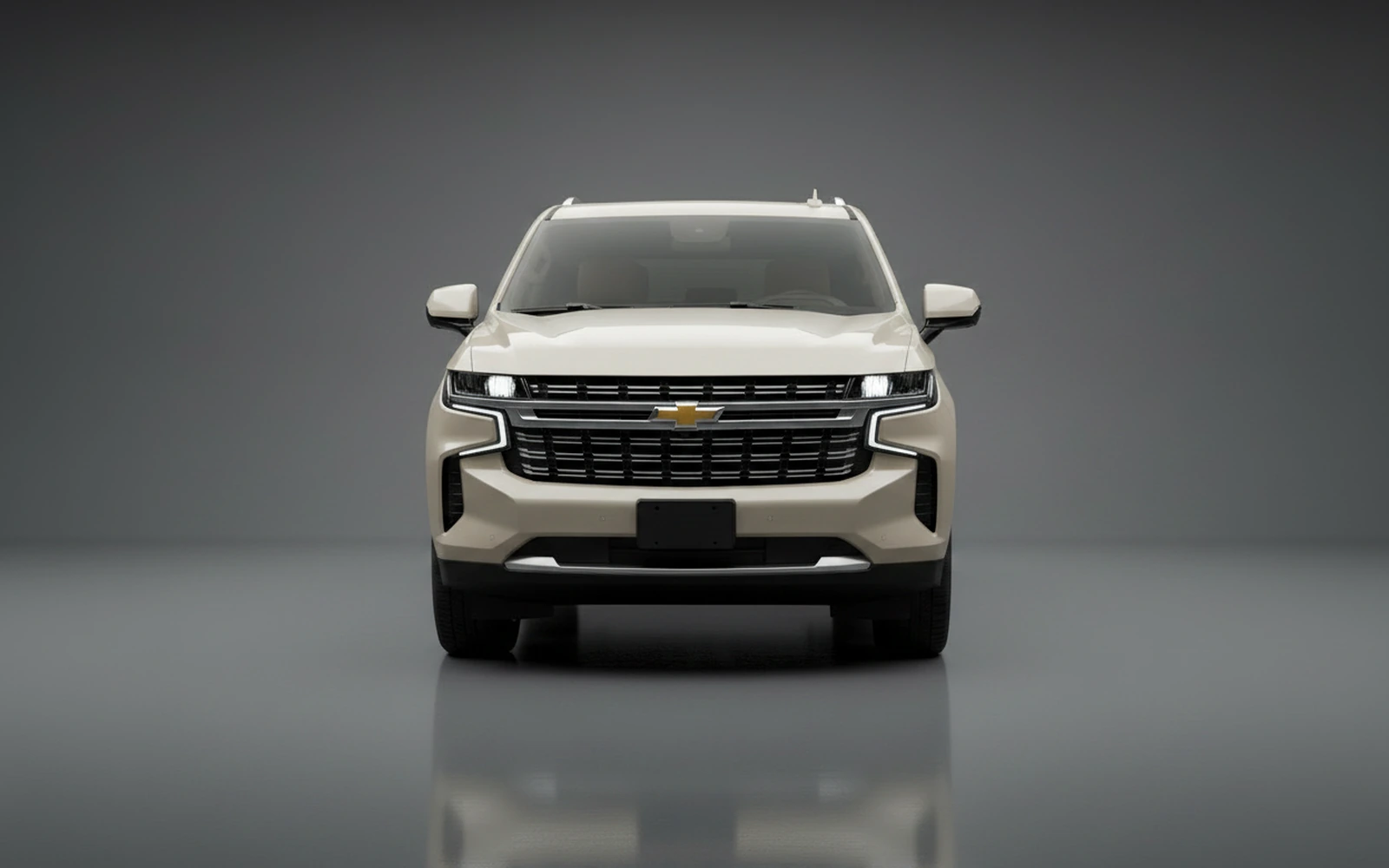 Chevrolet Tahoe Beige 2022 — exterior side view