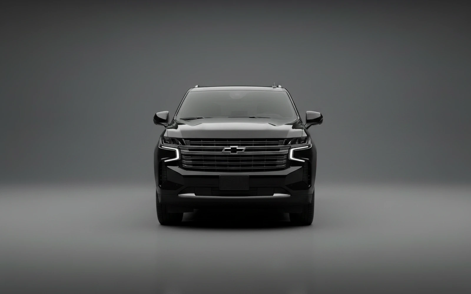 Chevrolet Tahoe Black 2024 — exterior side view