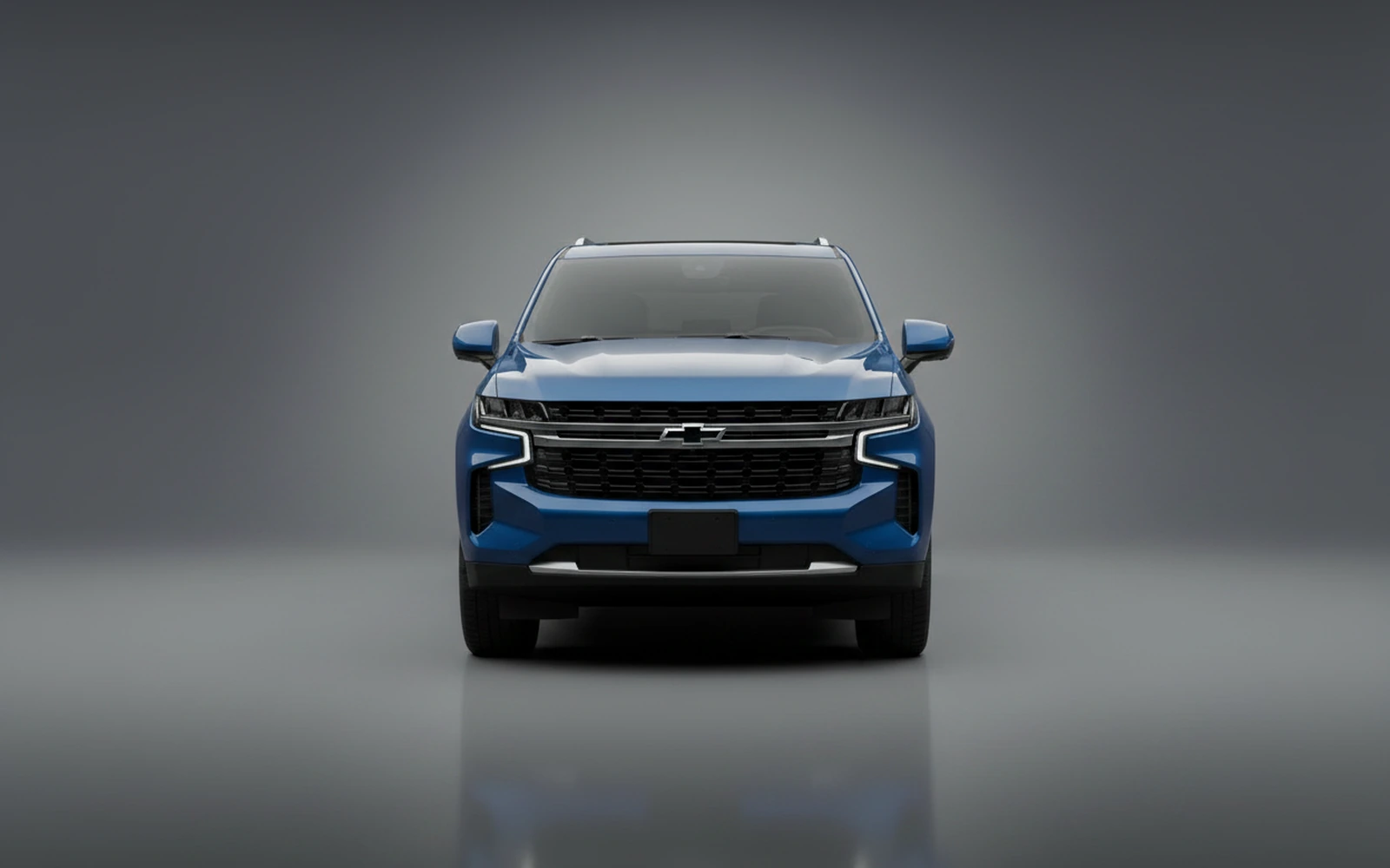 Chevrolet Tahoe Blue 2025 — exterior side view