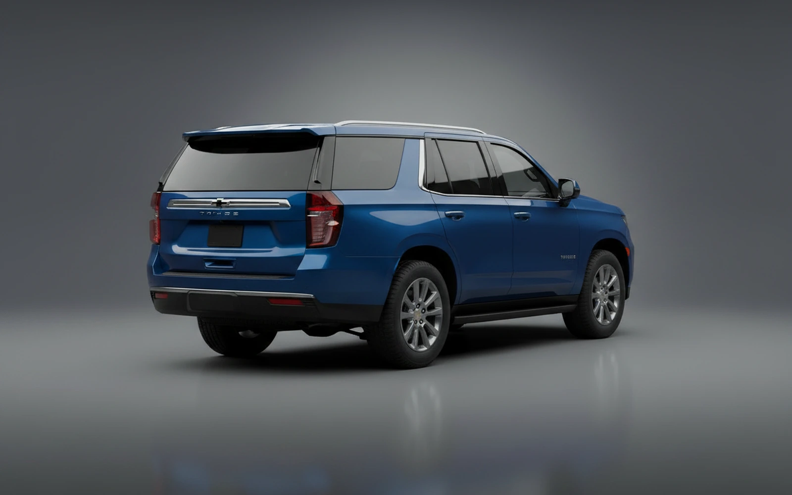 Chevrolet Tahoe Blue 2025 — interior dashboard
