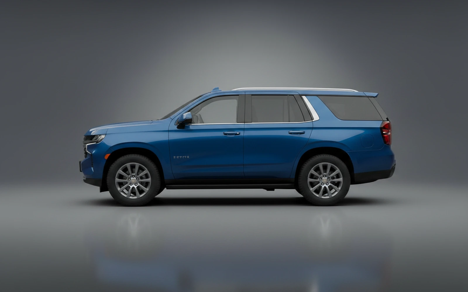 Chevrolet Tahoe Blue 2025 — exterior rear view