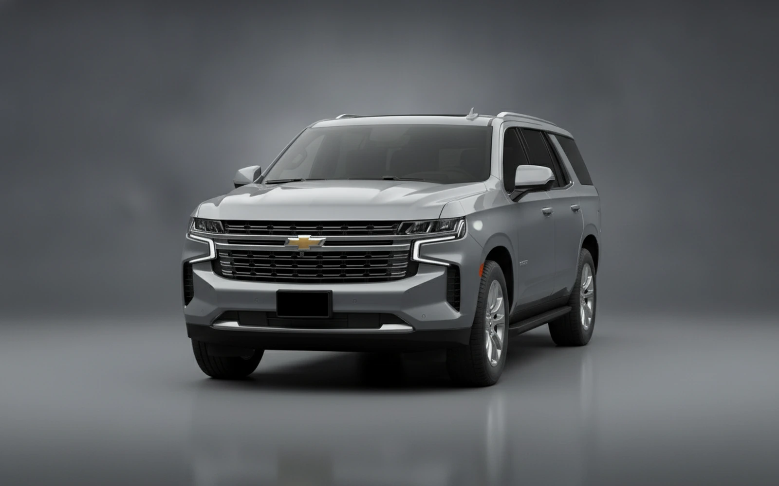 Chevrolet Tahoe Grey 2021 — exterior side view