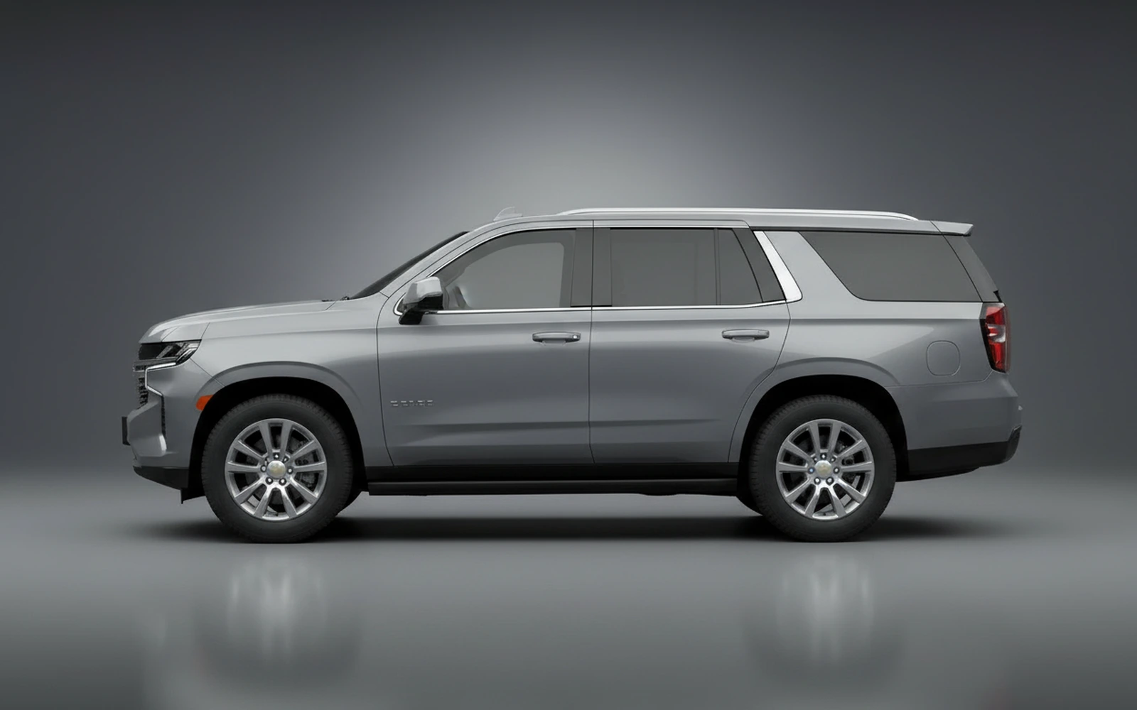 Chevrolet Tahoe Grey 2021 — exterior rear view