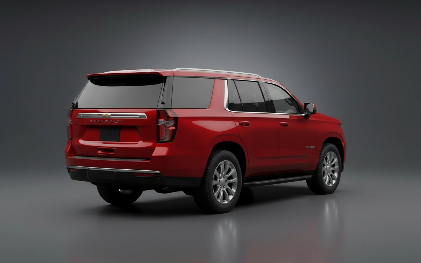 Chevrolet Tahoe Red 2024 — interior dashboard