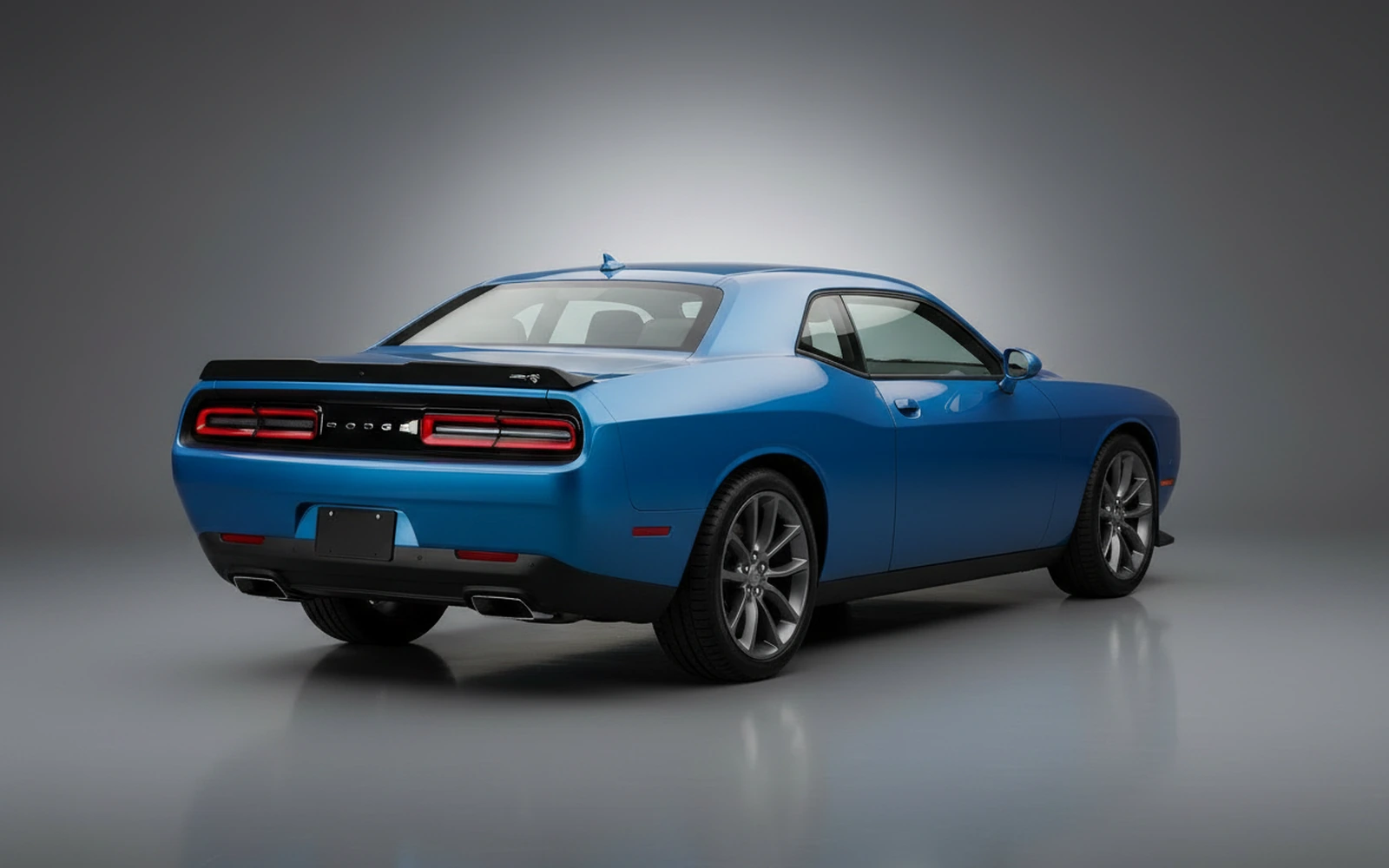 Dodge Challenger Blue 2022 — interior dashboard